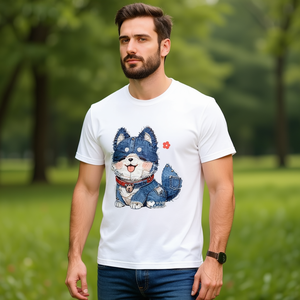 T-Shirt Unisex 100% Cotone 210GSM con Stampa DTF, Casual, Traspirante e Resistente - Product Image 3
