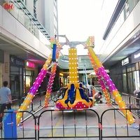 Manège Pendule pour Enfants : Attraction de Fête Foraine à Faible Entretien, Sûre, Stable et Emmêlante pour Carnavals et Destinations Touristiques