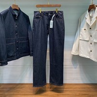Veste ample pour homme en denim délavé, style chinois 'Old Money' et nouvelle traditionnelle, imprimée par décharge, pour printemps automne