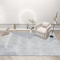 Tapis antidérapant plancher Style nordique tapis et tapis salon Style Simple Meowth tapis en peluche salon grand
