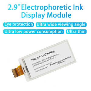 Hipoink ต้นฉบับผู้ผลิต<span class=keywords><strong>2</strong></span>.9นิ้วสีดำสีขาว<span class=keywords><strong>2</strong></span>สีโมดูลกระดาษอิเล็กทรอนิกส์โมดูลหน้าจอแสดงผล eink โมดูลกระดาษ - Product Image 2