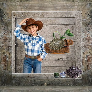 Cinturón Vaquero de Cuero Genuino para Hombre, Estilo Rústico Vintage de Texas, con Hebilla de Aleación Reversible y Desmontable para Jeans y Pantalones - Product Image 3