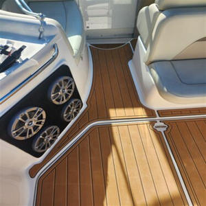 Plancher en teck EVA durable pour Chaparral 270 Signature 2005, installation par clic moderne, pour yachts et projets marins, vente chaude sur eBay - Product Image 5