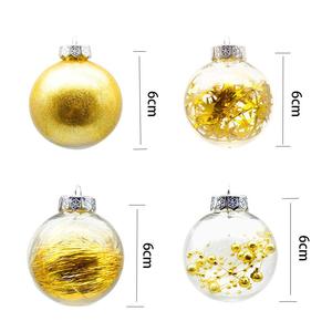 Boule de Noël à suspendre pour sublimation, impression par transfert thermique, fournitures de fête, vente en gros, articles de bricolage en stock - Product Image 5