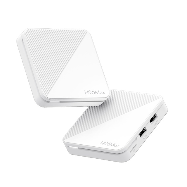 Factory Promotion H96MAX H313 Quad Core 4K 60fps Android 14 2GB RAM 16GB ROM Dual Band WiFi Smart TV Box