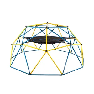 10ft المتسلق قبة مع أرجوحة المتسلق قبة في الهواء الطلق للأطفال مع أرجوحة ملعب لعب التسلق