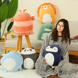 ตุ๊กตาสุนัขขนยาวสีเทาแสนนุ่ม - เบาะสัตว์เลี้ยงขนฟูสำหรับตกแต่งห้องอย่างมีเสน่ห์และเป็นของขวัญที่อบอุ่นใจ - Product Image 6