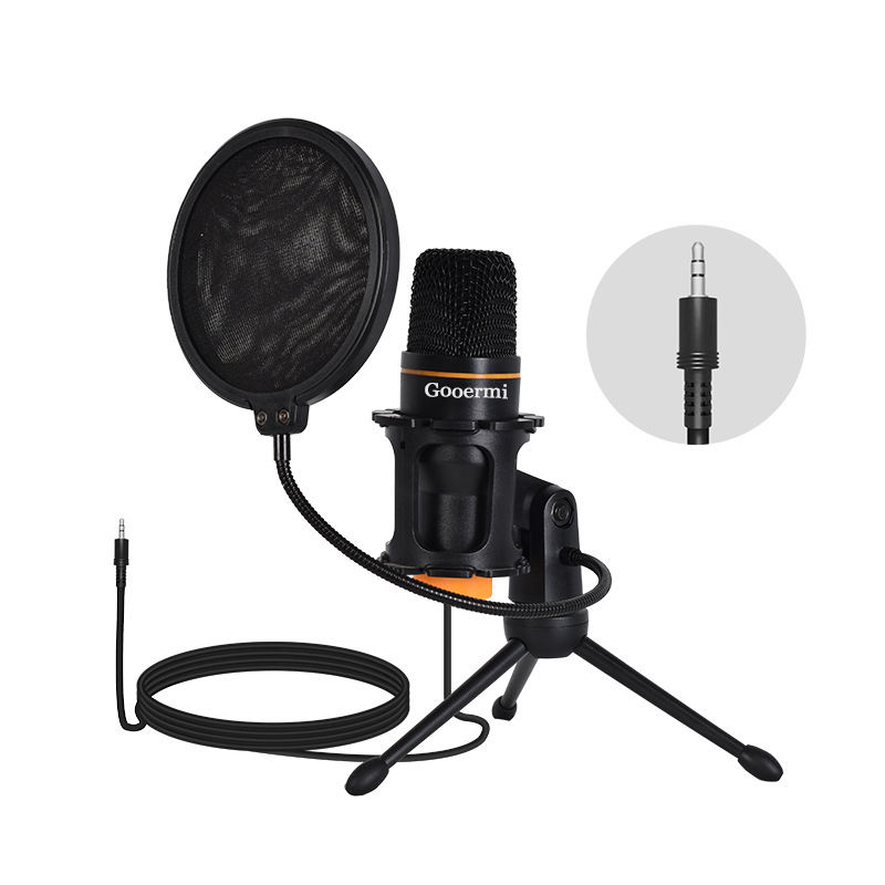 Gooermi ZX666-3.5 Condenser Mic - High Quality Gaming Microphone