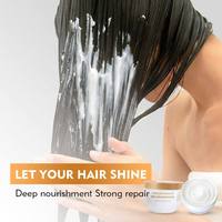 Masker Rambut Perawatan Intensif Keratin Protein Private Label Max Repair, Perawatan Rambut Rusak, Pasokan Pabrik OEM ODM