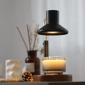 Eco-friendly oscuramento comodino candela calda lampada elettrica per la decorazione della casa fusione a cera bruciatore di incenso lampada scaldamani