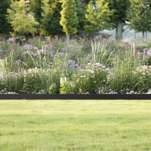 Bordure de pelouse en acier galvanisé Art Déco, revêtement en poudre, bandes métalliques pliables, bordure à marteler, séparateur de jardin, séparateur de sentier - Product Image 3