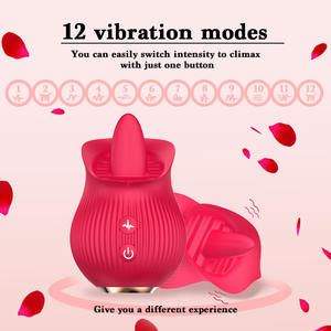OEM Saugen lecken Damen Rose Toy Stimulator Saugen Lila Damen Rose Spielzeug für Frauen - Product Image 2