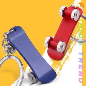 Cool Gifts Personality Scooter <b>Keychain</b> Metal Skateboard Keychains - Product Image 5