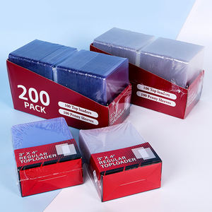 Porte-cartes PVC personnalisé 35PT, Top Loaders, pochettes pour cartes en plastique 3x4, <span class=keywords><strong>ultra</strong></span> <span class=keywords><strong>Pro</strong></span> Toploader pour cartes de sport, cartes à collectionner - Product Image 2