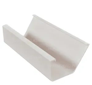 Poultry Farm PVC Feed Trough For Layer Chicken Cage Plastic Chicken Feeding Trough