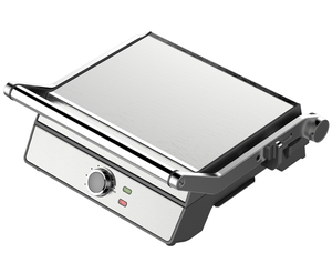 Grill à Contact électrique avec minuterie et contrôle de la température, machine à sandwichs à quatre plaques détachables, revêtement <span class=keywords><strong>mon</strong></span>-stick - Product Image 1