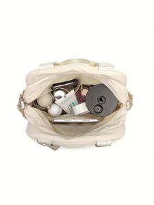 Boutique Large Capacity Travel Plaid Baby Diaper Nylon Waterproof Fashion Spacious Checkered Crossbody <b>Bag</b> - Product Image 6