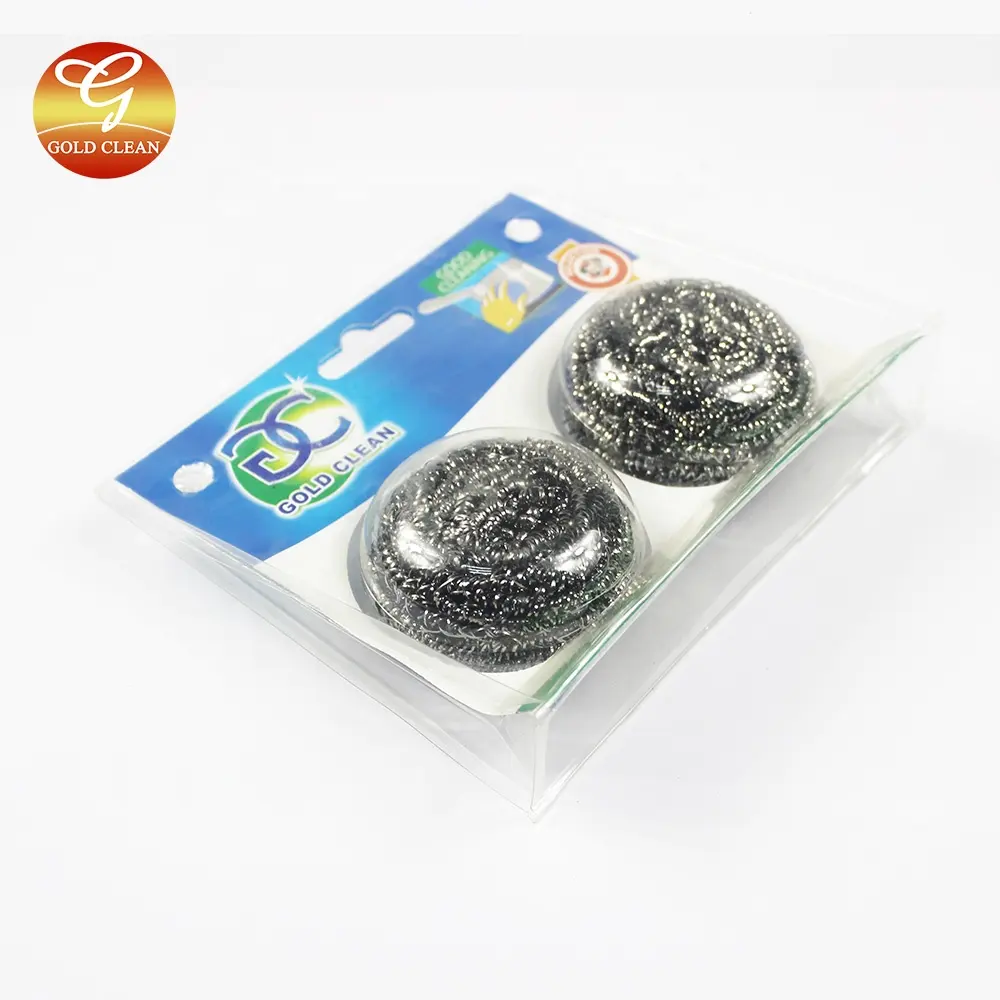 Kitchen Household Clean Articles Brush The Bowl Pot Steel Wire Cleaning Ball