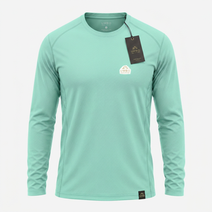 Fabric For <b>Men</b> Running Gym Fitness Training <b>Men</b> Long Sleeve Athletic Shirt Fashion Sportswear Design Comfortable Fit <b>Stretch</b> - Product Image 1