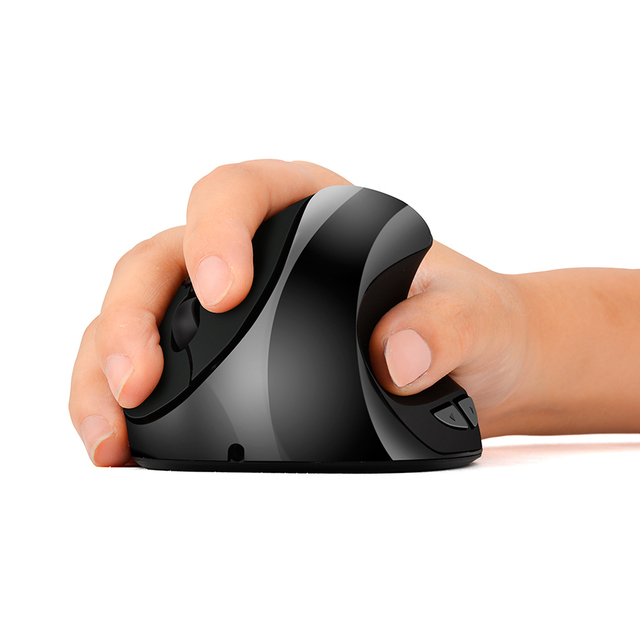 OEM Ergonomic USB LED Backlit Wireless Mouse 6D 2.4G Vertical Mouse Right Hand