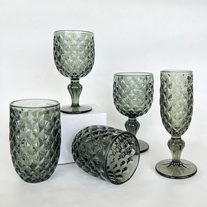 Lot de Verres à Vin Rétro Vert en Cristal sans Plomb pour Mariage – Flûtes à <span class=keywords><strong>Champagne</strong></span> - Product Image 1