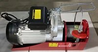 Nouvelle mini palan électrique à câble Rayvanbo, couleur de coque personnalisée, IP54, capacité de levage 1000 kg, chariot à palettes, grue à pont, fabrication métallique, fabriqué en Chine, CE