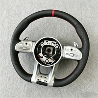 Volant en cuir pour Benz W213 W205 W222 Classe C C63S CLE GLS CLA GLB AMG W204 W205 W167 W213 W222 W207 W212
