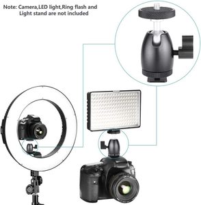Đầu Bi Q39 Giá Đỡ Ba Chân Máy Ảnh Chuyên Nghiệp Mini Bằng Hợp Kim Nhôm Đầu Bi Cho Đèn LED Vòng Đèn Giá Đỡ Ba Chân Máy Ảnh Không Gương Lật - Product Image 6