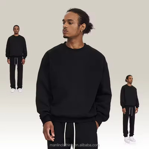 Ras du cou <span class=keywords><strong>sweat</strong></span> goutte épaule Baggy <span class=keywords><strong>sweat</strong></span> personnalisé brodé équipage pull essentiel nord visage à capuche recadrée hommes - Product Image 4