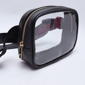 Summer Hot Sale Custom Transparent Waterproof PVC Fashion Letter Waist Bag Square Clear Fanny Pack Zipper Portable Travel - Product Image 5