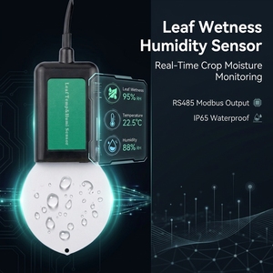 Sensore Digitale di Umidità e <span class=keywords><strong>Temperatura</strong></span> delle Foglie con Uscita RS485 Modbus, Misuratore di Umidità Superficiale per Foglie, Prezzo per Uso Agricolo - Product Image 3