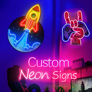 Fast Delivery NO MOQ Dropshipping UV Print LED <b>Neon</b> <b>Sign</b> | Custom Logo Advertising <b>Wall</b> Decor Night Light for Commercial & Home - Product Image 1