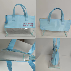 Bolsos <span class=keywords><strong>de</strong></span> Mano <span class=keywords><strong>de</strong></span> PVC Impermeables Personalizados, Ecológicos, al por Mayor, <span class=keywords><strong>de</strong></span> Moda, para Viaje, <span class=keywords><strong>Playa</strong></span>, para Chicas - Product Image 6
