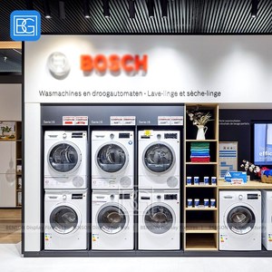 Tùy Chỉnh Thiết Bị Nhà Hiển Thị Đồ Nội Thất Cửa Hàng Bán Lẻ Giá Điện Tử Tường Đơn Vị Âm Thanh Hình Nhìn Lịch Thi Đấu Hiện Đại Cửa Hàng Bố Trí - Product Image 5