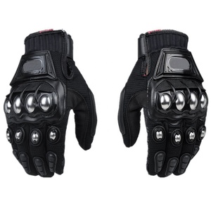 Steel Outdoor Reinforced Brass <strong>Knuckle</strong> Working Safety <strong>Gloves</strong> for Motorcycle Motorbike - Product Image 2
