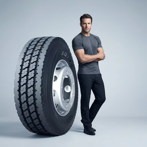 Heavy Duty Radial Truck Tires New Trucks 295/75R22.5 <b>Forklifts</b> Trailers Cars Natural Rubber - Product Image 1