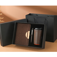 Matériaux recyclables, résidus de thé vert, marc de café, cahiers scolaires et professionnels, coffret cadeau, ensemble de cahiers avec stylo