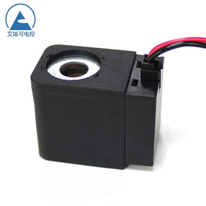 Bobine d'électrovanne 210M DC24V à filetage interne, en plastique, à passage direct, pour usage industriel pneumatique et hydraulique - Product Image 3