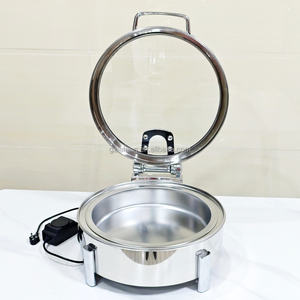 Elemento de placa calefactora de 220V para restaurante de Hotel moderno, plato de frotamiento eléctrico, placa calefactora, calentador de alimentos, estufa de Buffet automática - Product Image 5