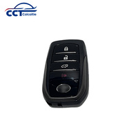 Coque de clé télécommande intelligente 2, 3 ou 4 boutons pour voiture LC150 LC200 – Boîtier de clé haut de gamme modifié