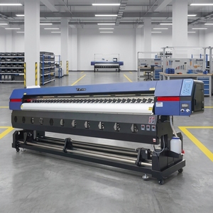 Yinstar 3.2m Dual Head I3200 Digital Eco <b>Printer</b> Inkjet Printing <b>Machine</b> High Quality Factory Price - Product Image 1