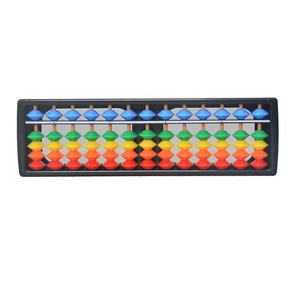 <span class=keywords><strong>Calculadora</strong></span> de colores de arcoíris personalizada para estudiantes, herramientas de aprendizaje, Ábaco de plástico con dígitos de juguete Montessori, 13 varillas para niños - Product Image 2