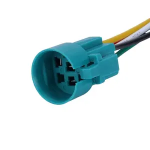 High Quality 1NO Switch Socket Plug Support Customized E Series 5 Wire Connector Harness For 19mm Push Button Switches