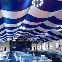 Tente de mariage et d'événement imperméable 3x3 tout temps avec options de chauffage et de refroidissement pour les expositions en plein air.