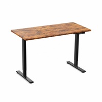 Bureau debout réglable en hauteur 1200x600mm, table électrique assis-debout à moteur unique, cadre en acier, 72 à 118cm, pour la maison, le bureau ou le studio