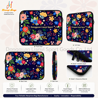 Housse de protection pour ordinateur portable en néoprène personnalisée, sacoche durable pour ordinateur portable, pochette ultra-fine pour ordinateur portable, sac de transport pour ordinateur portable pour les voyages et le travail