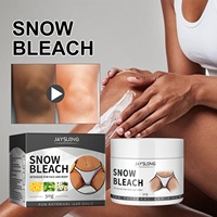 Jaysuing 100% naturel végétalien à base de plantes éclaircir les taches sombres intime partie privée hydratant éclaircissant blanchissant neige blanchir la peau