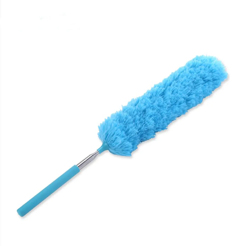 2.5m Microfiber Cleaning Brush Telescopic Handle Car Duster Brush with Bendable Head Washable Microfiber Cleaning Products
