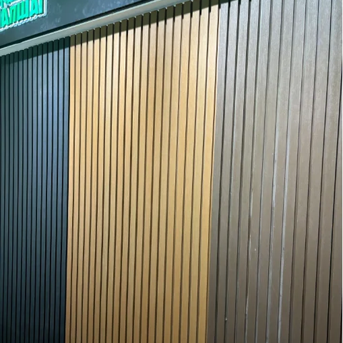 Wpc External Exterior Modern Decorative Wpc Wall Panel Board