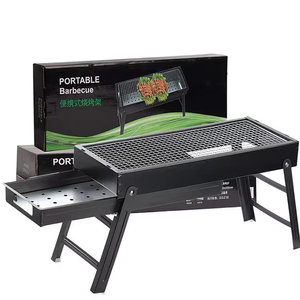 Vente chaude En Plein Air Charbon De Bois Barbecue Poêle Charbon De Bois Maison Jardin En Métal Petit Barbecue Commercial Sans Fumée Barbecue Pot Grill - Product Image 1